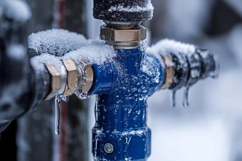 Работа в зимних условиях — вода круглый год